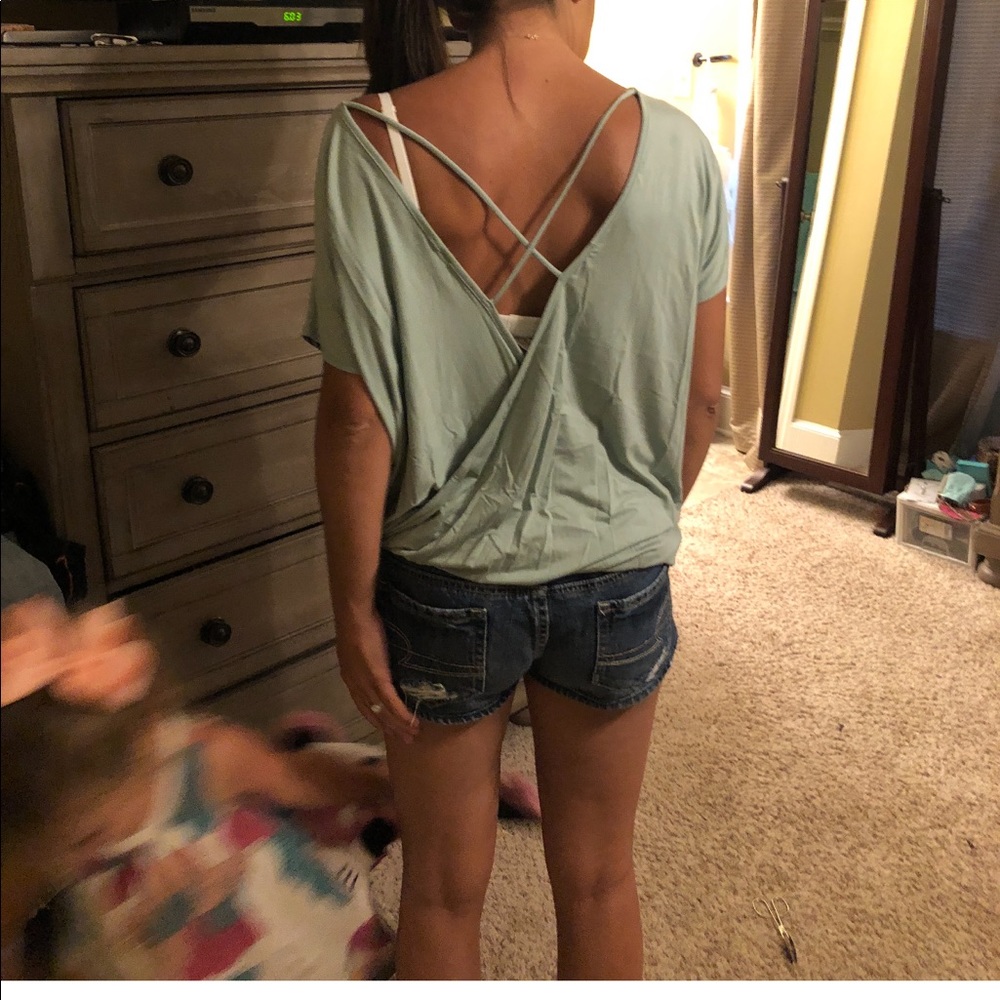 Open back top